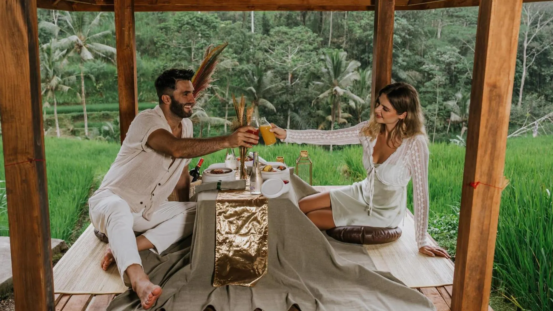 Villa Bambootel Sawah View Ubud  Indonesia